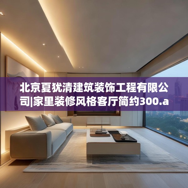 北京夏犹清建筑装饰工程有限公司|家里装修风格客厅简约300.a176b177c180fgy.187lkjl