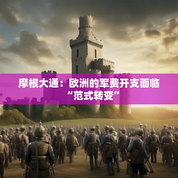 摩根大通：欧洲的军费开支面临“范式转变”
