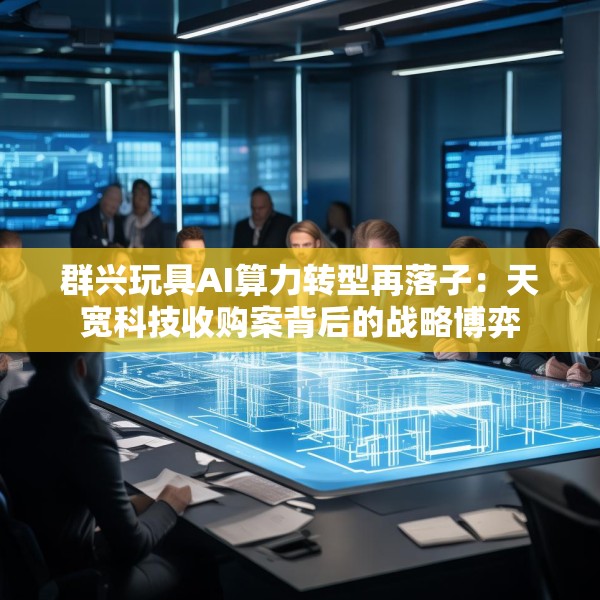 群兴玩具AI算力转型再落子：天宽科技收购案背后的战略博弈