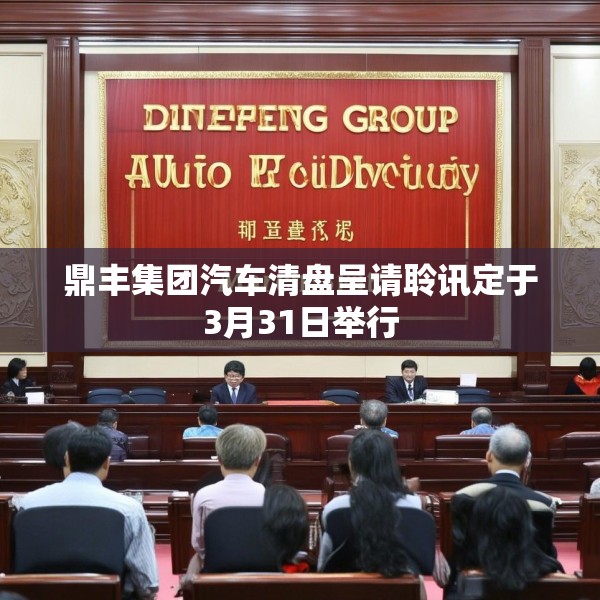 鼎丰集团汽车清盘呈请聆讯定于3月31日举行
