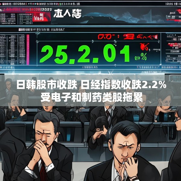 日韩股市收跌 日经指数收跌2.2% 受电子和制药类股拖累