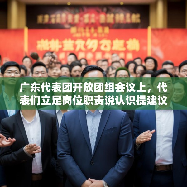 广东代表团开放团组会议上，代表们立足岗位职责说认识提建议凝心聚力谋发展百尺竿头再迈步
