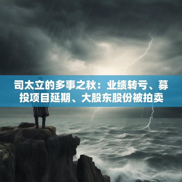 司太立的多事之秋：业绩转亏、募投项目延期、大股东股份被拍卖 能否逆风翻盘？
