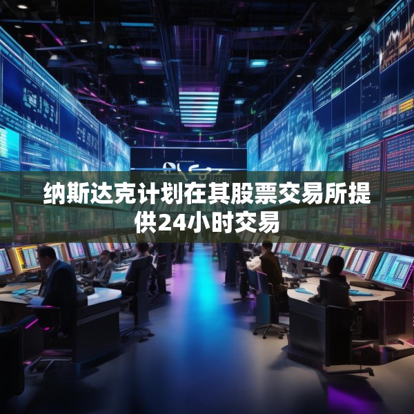 纳斯达克计划在其股票交易所提供24小时交易