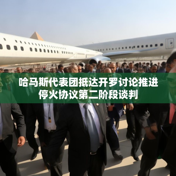 哈马斯代表团抵达开罗讨论推进停火协议第二阶段谈判