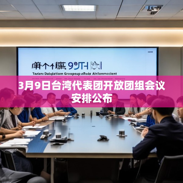 3月9日台湾代表团开放团组会议安排公布