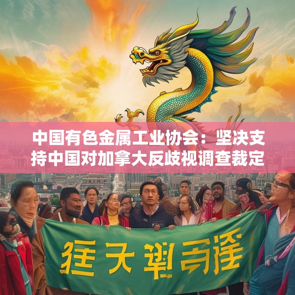 中国有色金属工业协会：坚决支持中国对加拿大反歧视调查裁定