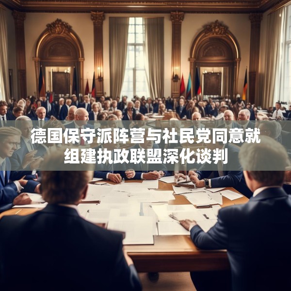 德国保守派阵营与社民党同意就组建执政联盟深化谈判