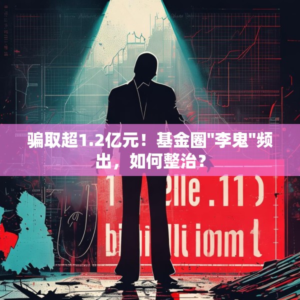 骗取超1.2亿元！基金圈