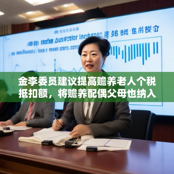 金李委员建议提高赡养老人个税抵扣额，将赡养配偶父母也纳入