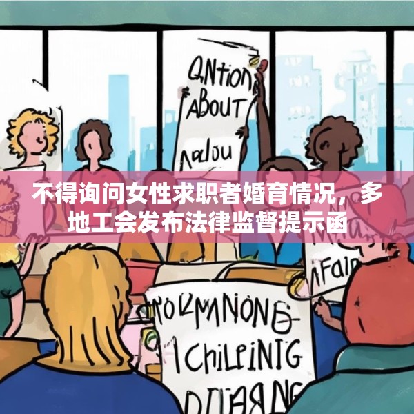 不得询问女性求职者婚育情况，多地工会发布法律监督提示函