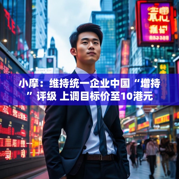 小摩：维持统一企业中国“增持”评级 上调目标价至10港元