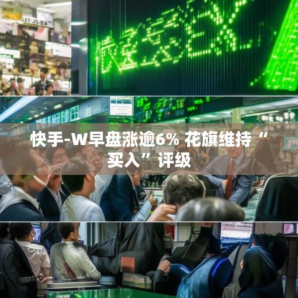快手-W早盘涨逾6% 花旗维持“买入”评级