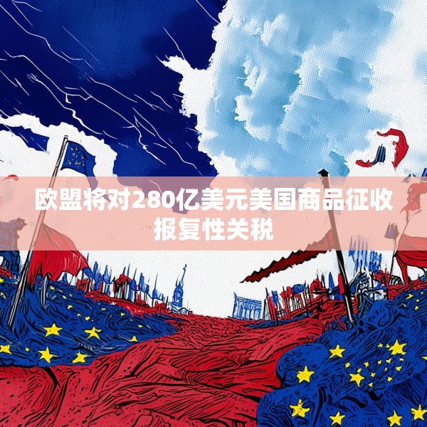 欧盟将对280亿美元美国商品征收报复性关税