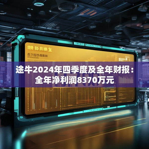 途牛2024年四季度及全年财报：全年净利润8370万元