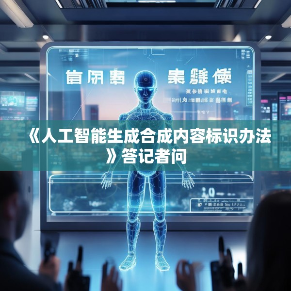 《人工智能生成合成内容标识办法》答记者问