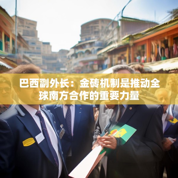 巴西副外长：金砖机制是推动全球南方合作的重要力量