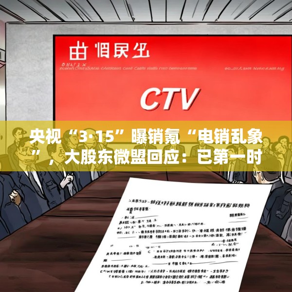 央视“3·15”曝销氪“电销乱象”，大股东微盟回应：已第一时间成立专项调查组