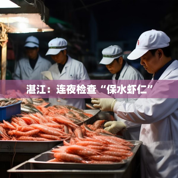 湛江：连夜检查“保水虾仁”