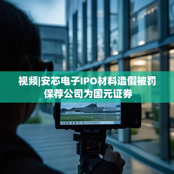 视频|安芯电子IPO材料造假被罚 保荐公司为国元证券