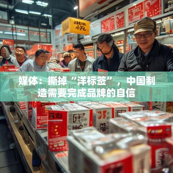 媒体：撕掉“洋标签”，中国制造需要完成品牌的自信