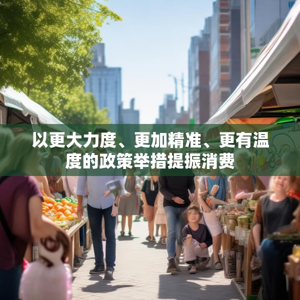以更大力度、更加精准、更有温度的政策举措提振消费