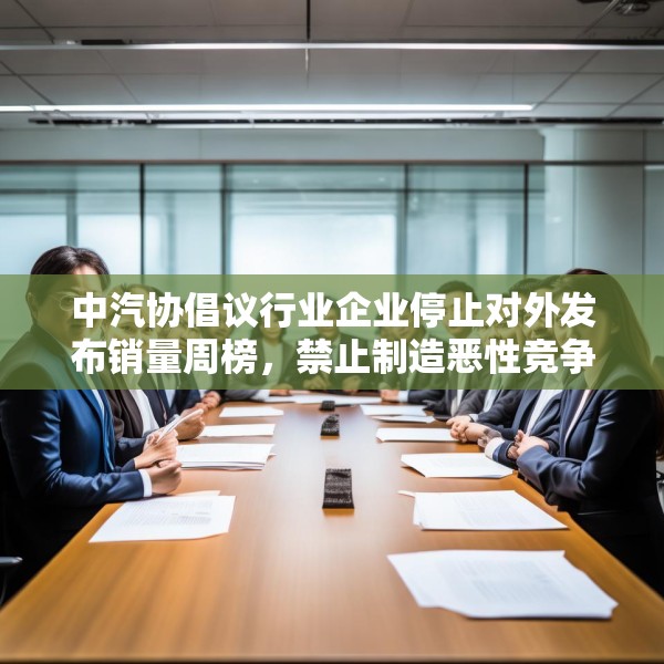 中汽协倡议行业企业停止对外发布销量周榜，禁止制造恶性竞争