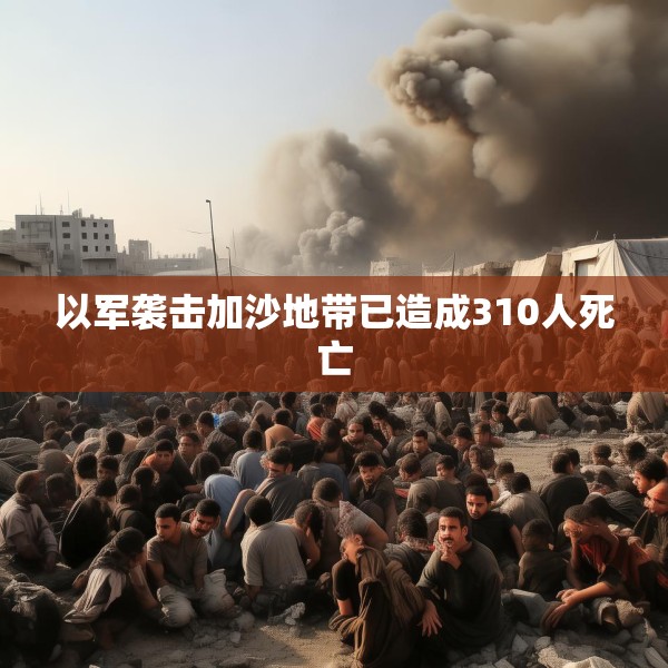 以军袭击加沙地带已造成310人死亡