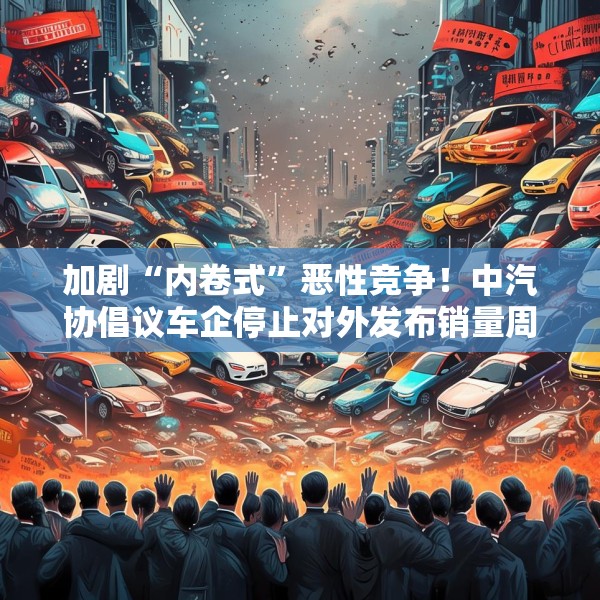 加剧“内卷式”恶性竞争！中汽协倡议车企停止对外发布销量周榜