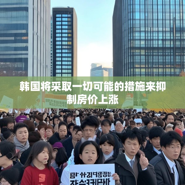 韩国将采取一切可能的措施来抑制房价上涨