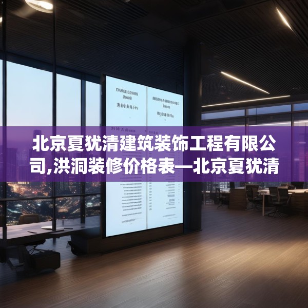 北京夏犹清建筑装饰工程有限公司,洪洞装修价格表—北京夏犹清建筑装饰工程有限公司435.a311b312c315fgy.322uyk