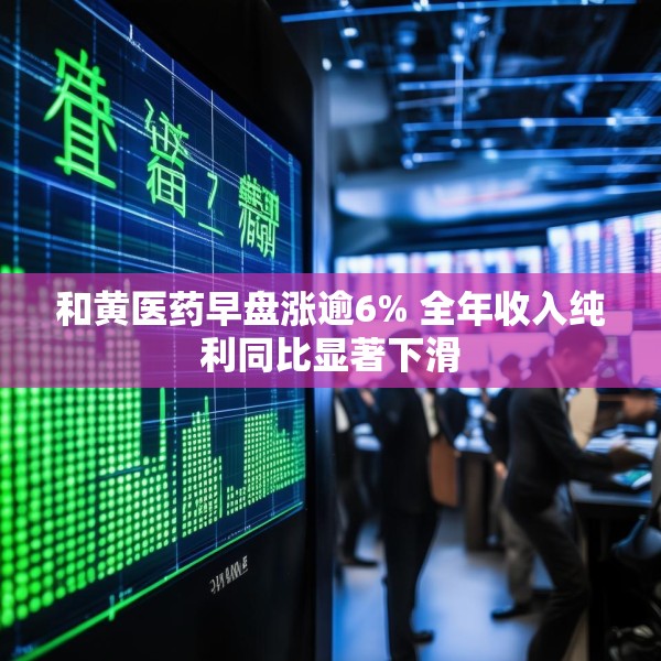 和黄医药早盘涨逾6% 全年收入纯利同比显著下滑