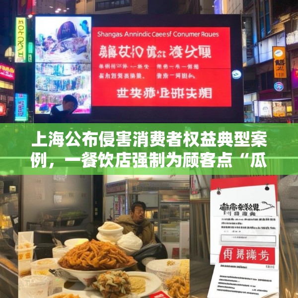 上海公布侵害消费者权益典型案例，一餐饮店强制为顾客点“瓜子”被罚