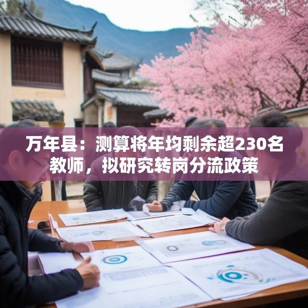 万年县：测算将年均剩余超230名教师，拟研究转岗分流政策
