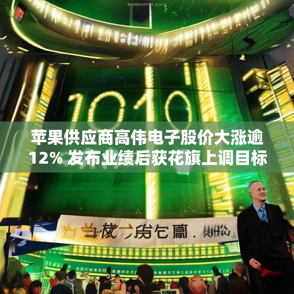苹果供应商高伟电子股价大涨逾12% 发布业绩后获花旗上调目标价