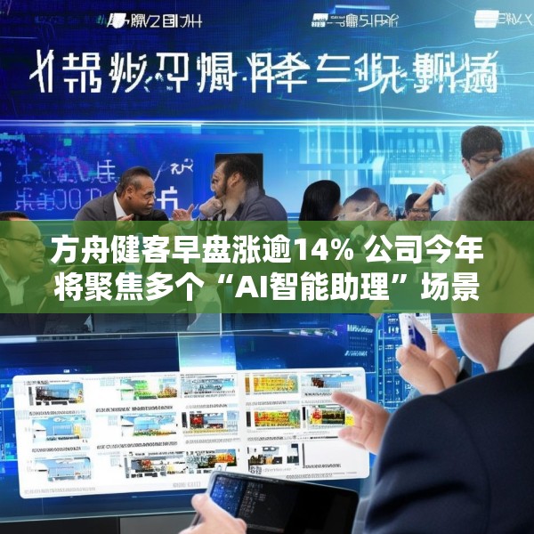 方舟健客早盘涨逾14% 公司今年将聚焦多个“AI智能助理”场景开发