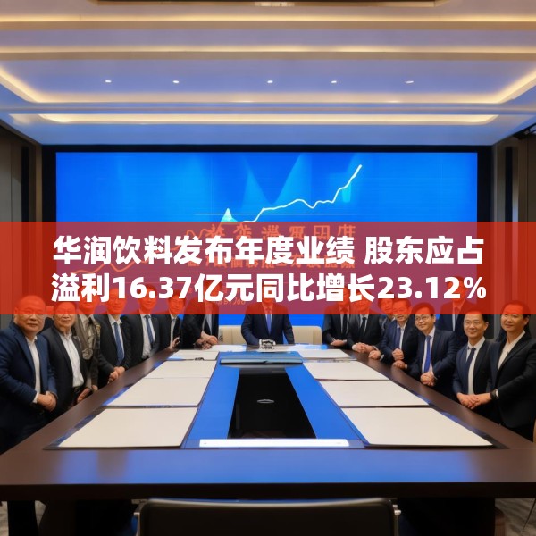 华润饮料发布年度业绩 股东应占溢利16.37亿元同比增长23.12%