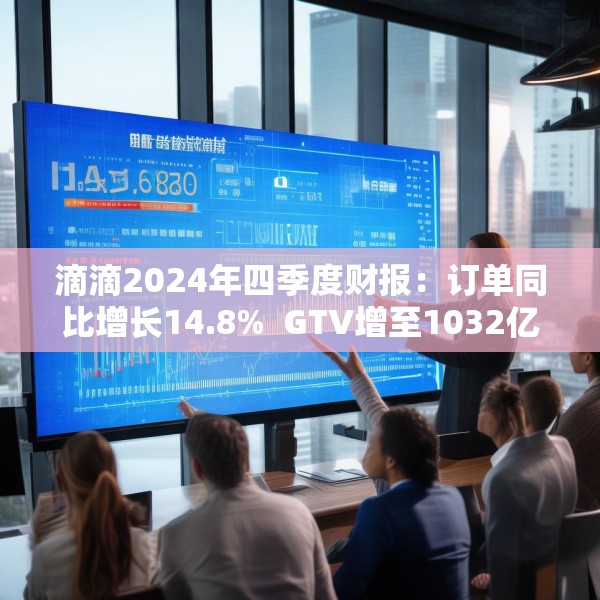 滴滴2024年四季度财报：订单同比增长14.8%  GTV增至1032亿元