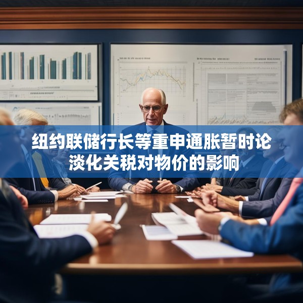 纽约联储行长等重申通胀暂时论 淡化关税对物价的影响