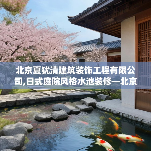 北京夏犹清建筑装饰工程有限公司,日式庭院风格水池装修—北京夏犹清建筑装饰工程有限公司598.a474b475c478fgy.485htyj