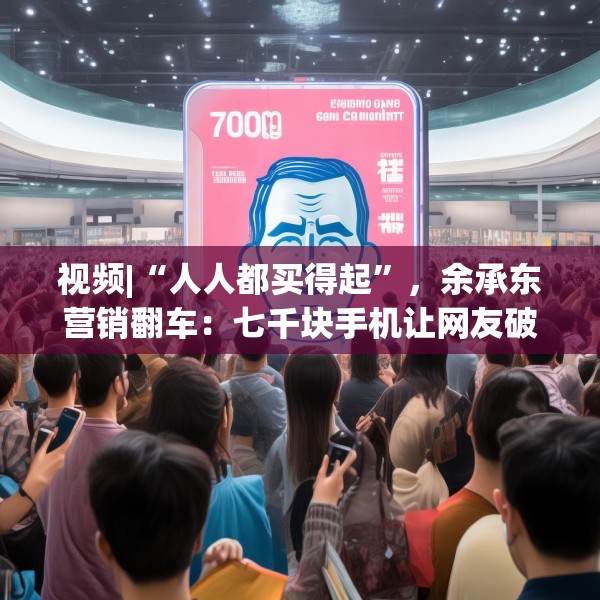 视频|“人人都买得起”，余承东营销翻车：七千块手机让网友破防了！余承东回应：我不太会说话，情商也低