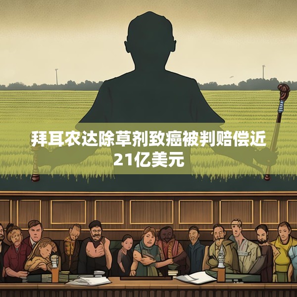 拜耳农达除草剂致癌被判赔偿近21亿美元