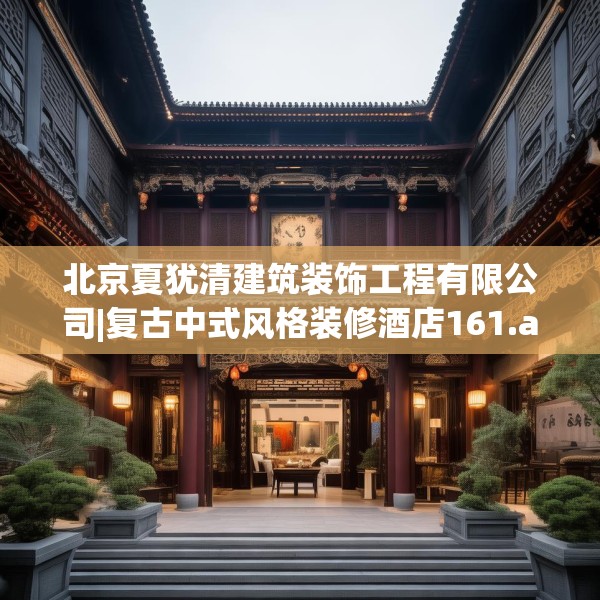 北京夏犹清建筑装饰工程有限公司|复古中式风格装修酒店161.a37b38c41fgy.48bnbn