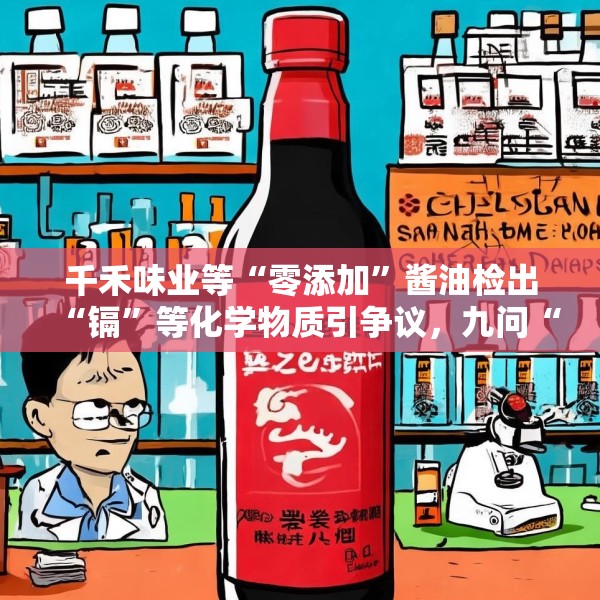 千禾味业等“零添加”酱油检出“镉”等化学物质引争议，九问“零添加”