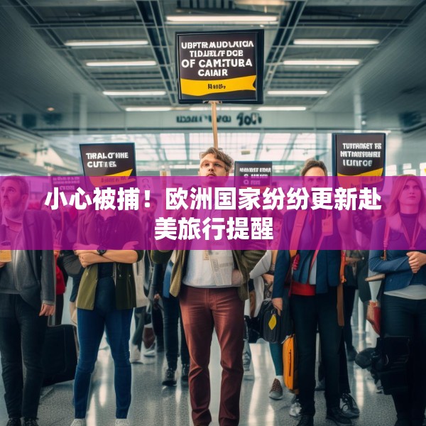 小心被捕！欧洲国家纷纷更新赴美旅行提醒