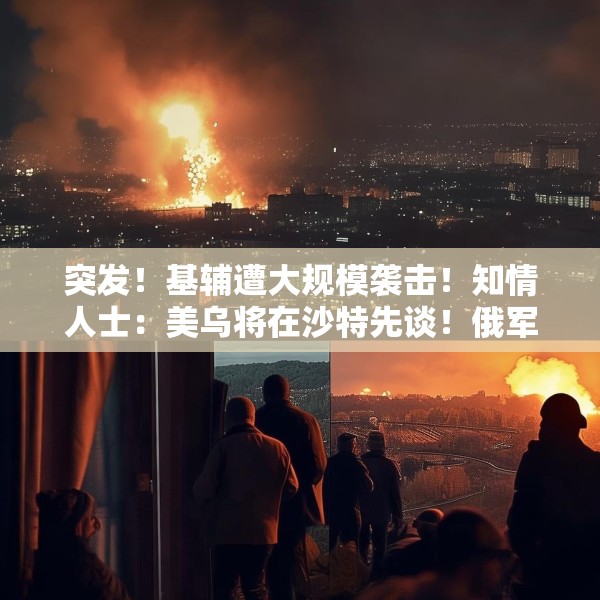 突发！基辅遭大规模袭击！知情人士：美乌将在沙特先谈！俄军：在库尔斯克一线打击乌军