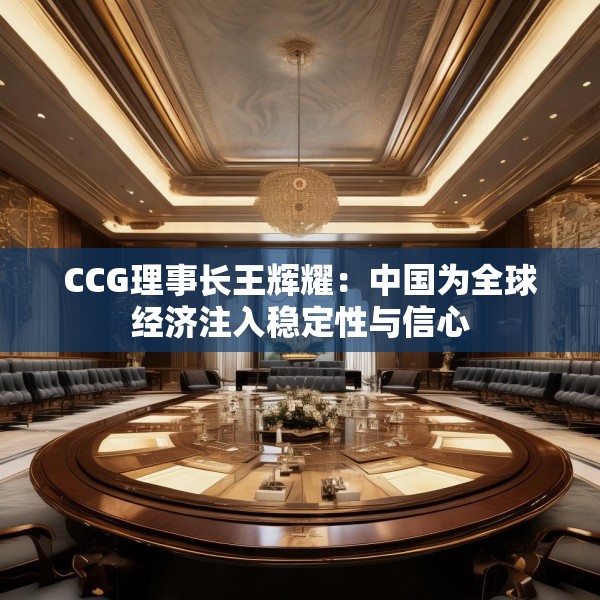 CCG理事长王辉耀：中国为全球经济注入稳定性与信心