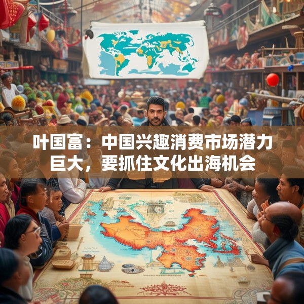 叶国富：中国兴趣消费市场潜力巨大，要抓住文化出海机会