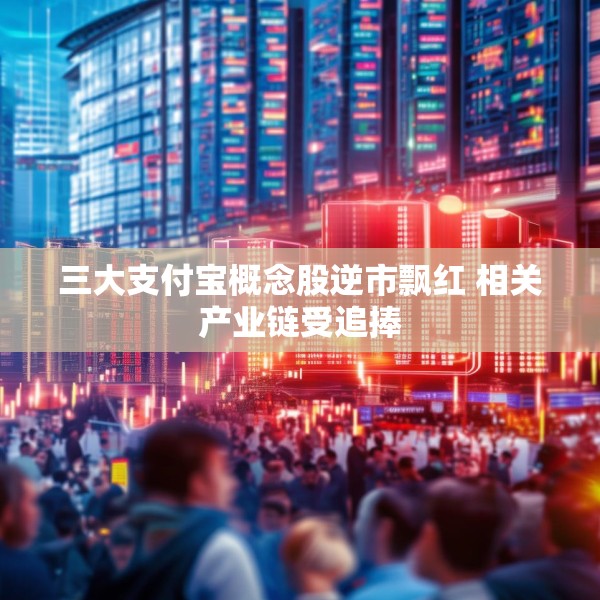 三大支付宝概念股逆市飘红 相关产业链受追捧