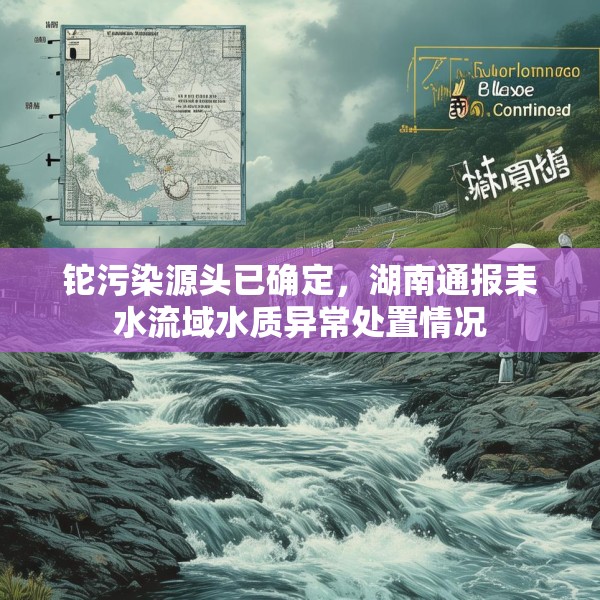 铊污染源头已确定，湖南通报耒水流域水质异常处置情况